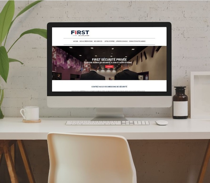mockup d'un site déjà fait